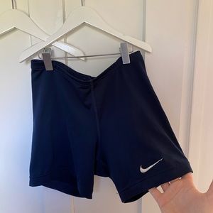 Nike Dry Fit Navy Spandex Shorts